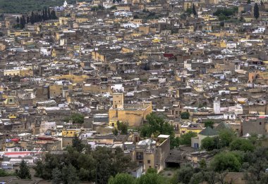 Fez - Fas içinde Bab Guissa kapısında Camii