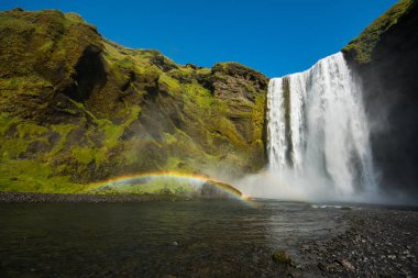 skogafoss şelale, İzlanda