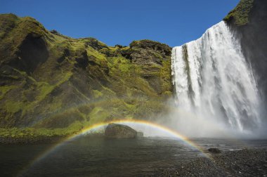 skogafoss şelale, İzlanda