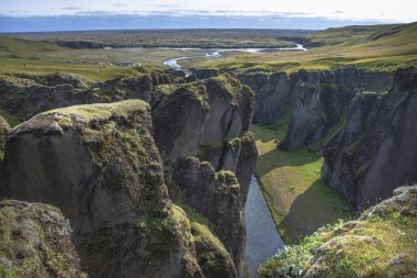 fjadrargljufur Kanyonu, İzlanda