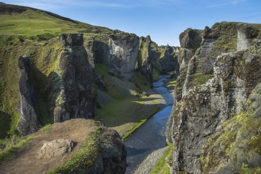 fjadrargljufur Kanyonu, İzlanda