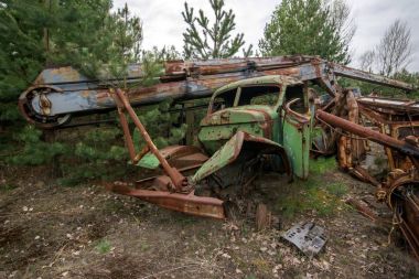 Chernobyl atomik felaket liquidators tekniği