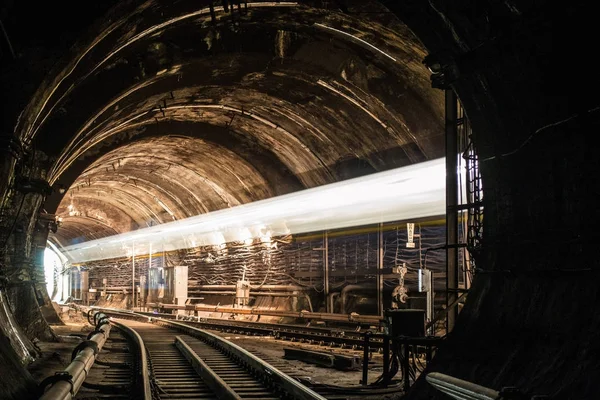 Subway tunnel. Kiev, Ukraine. Kyiv, Ukraine