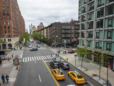 New York'un Manhattan Midtown adlı sokak