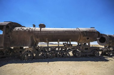 Tren mezarlığı, Uyuni, Bolivya