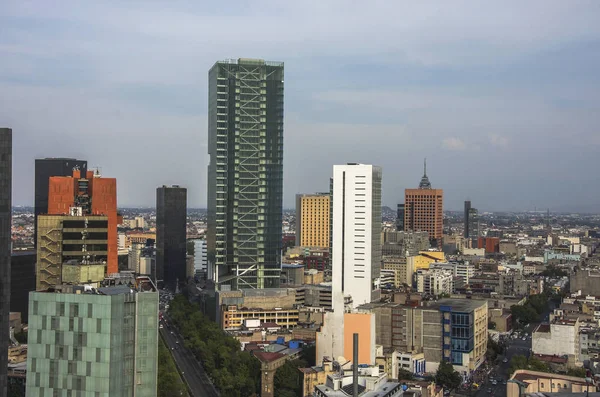 Πλατεία Paseo de La Reforma - Πόλη του Μεξικού, Μεξικό — Φωτογραφία Αρχείου