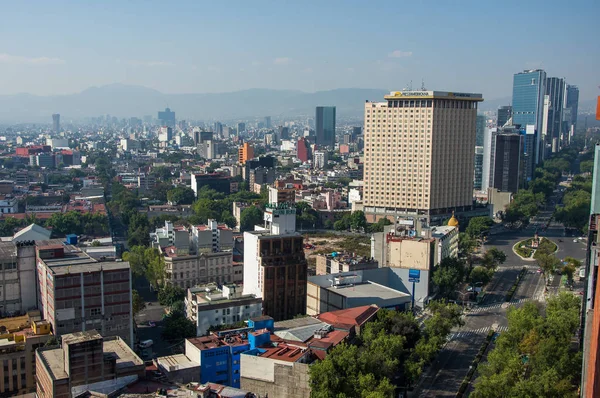 Praça Paseo de La Reforma - Cidade do México, México — Fotografia de Stock