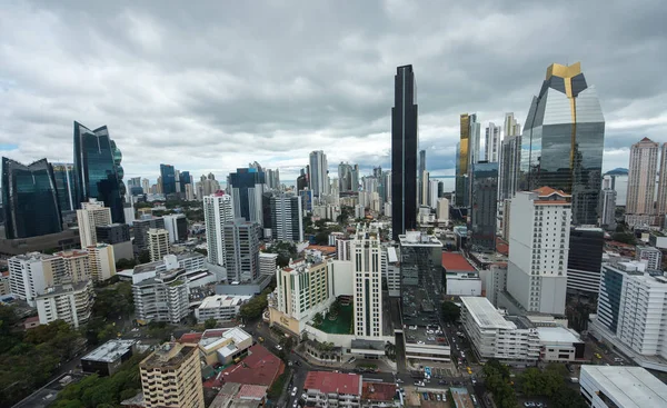 Şehir Panama City gökdelen, Panama — Stok fotoğraf