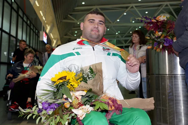 Ruzhdi Ruzhdi złoty medal — Zdjęcie stockowe