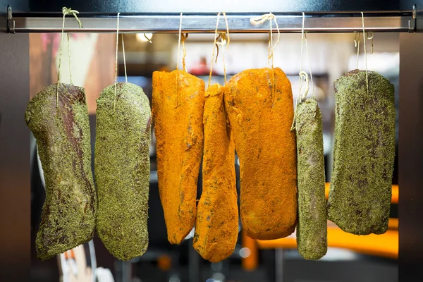 Szárított marhahús szaggatott — Stock Fotó