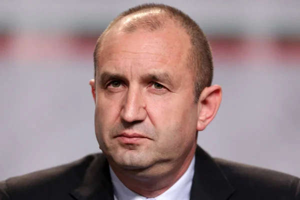 Bulgarian President-elect Rumen Radev — Stock Photo, Image
