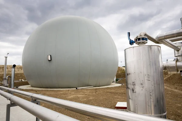天然ガス タンク — ストック写真