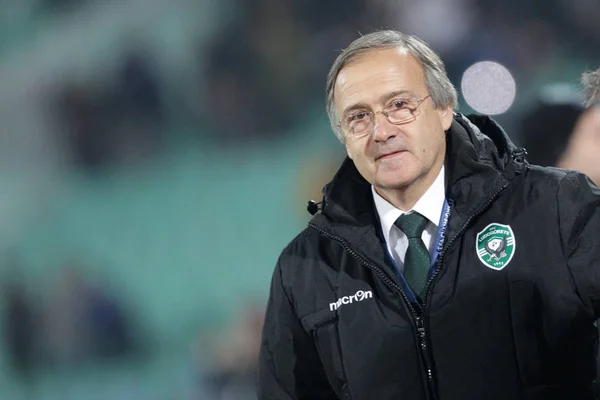 El entrenador de Ludogorets Georgi Dermendzhiev —  Fotos de Stock