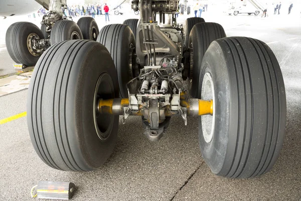 Airbus A380 tires — Stock Photo, Image
