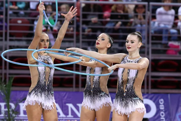 Team Russia Ginnastica Ritmica — Foto Stock