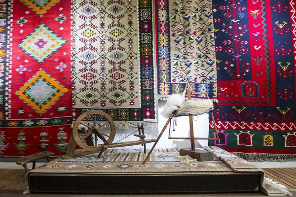 Ekipman Çiprovtsi Halılar (kilim dokuma) — Stok fotoğraf