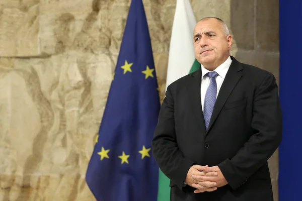 Bulgariens Ministerpräsident Boyko Borissow — Stockfoto