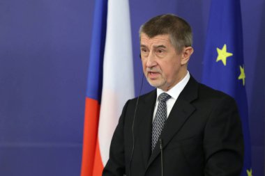 Czech Prime Minister Andrej Babis clipart