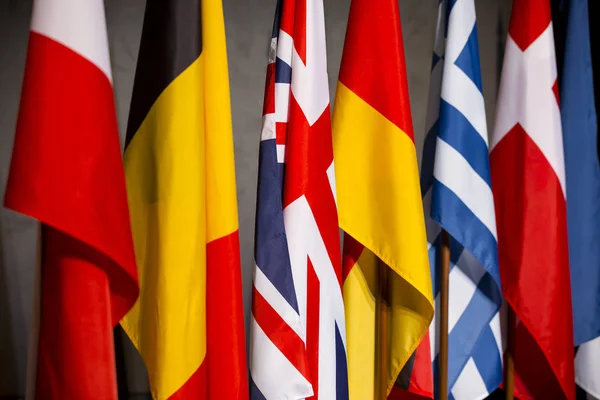 EU countries flags — Stock Photo, Image