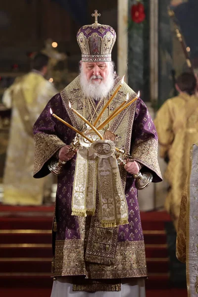 Russische Patriarch Kirill — Stockfoto