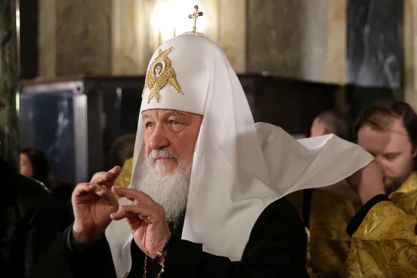 Russische Patriarch Kirill — Stockfoto