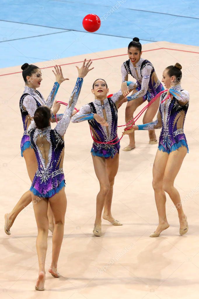 Equipo Israel Gimnasia rítmica 2024