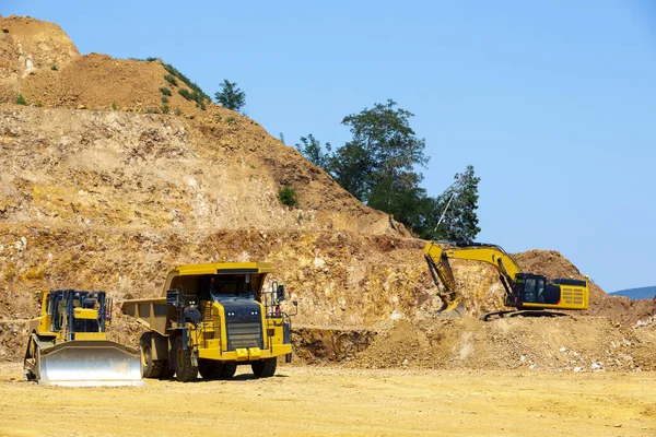 Goldminen-Tagebau — Stockfoto