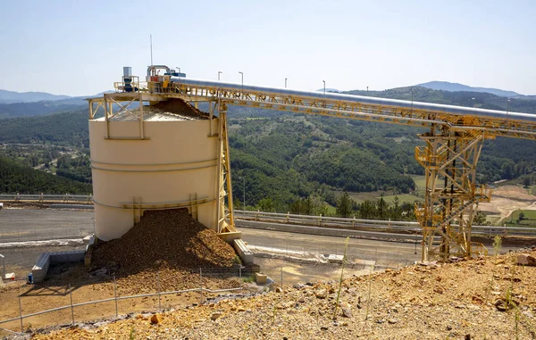Minería de oro ascensores — Foto de Stock