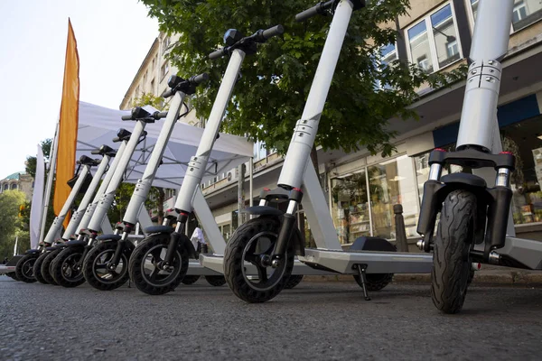 Electric scooters — Stock Photo, Image