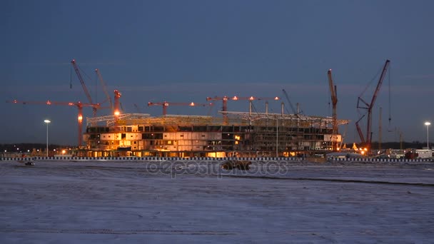 Construction du nouveau stade à Kaliningrad — Video