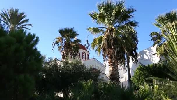 Elounda city, Greece — Stock Video