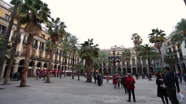 Royal Plaza Barcelona — Stok video