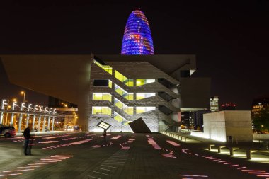 Barcelona parlak kare