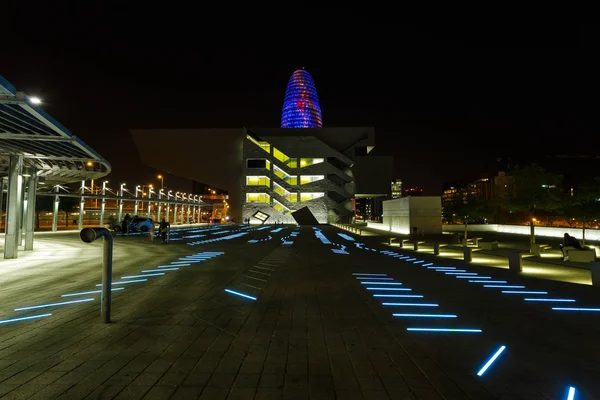 Plaza luminosa de Barcelona — Foto de Stock