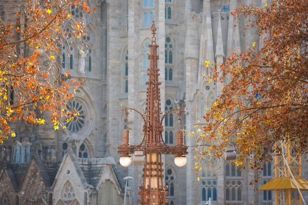 Herfst in barcelona — Stockfoto