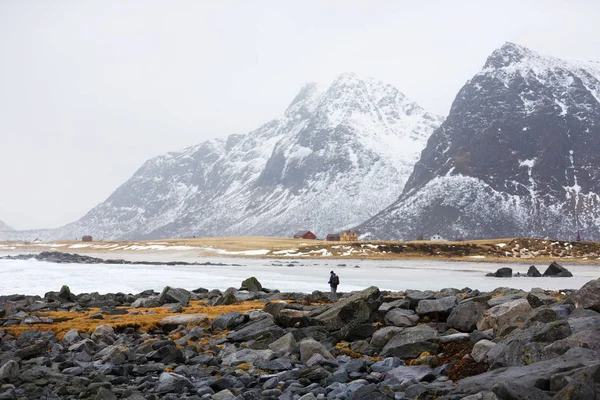 Reizen naar de Lofoten eilanden — Stockfoto