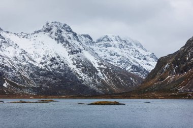 Lofoten dağlarında
