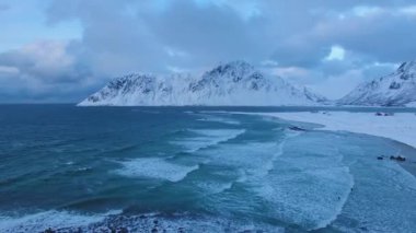 Scagsanden beach, Lofoten Adaları