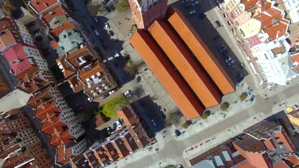 Elblag centro storico, Polonia — Video Stock