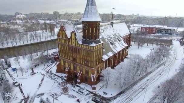 A Catedral de Kaliningrado — Vídeo de Stock