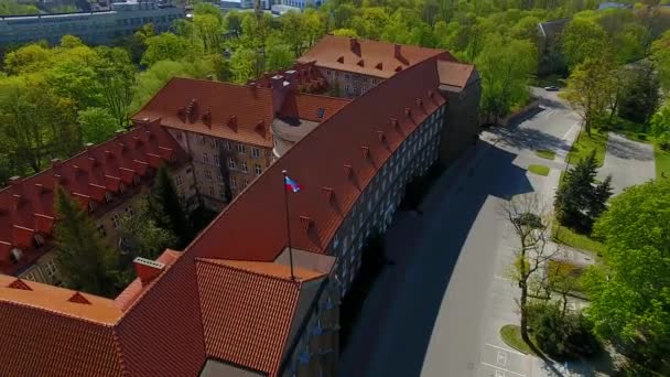 Edificio del gobierno de Kaliningrado — Vídeo de stock