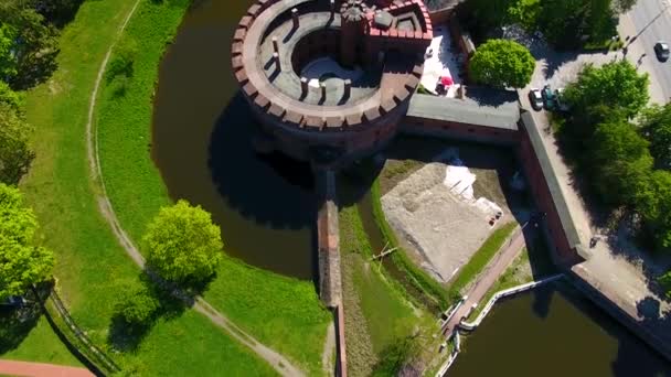 La torre Dohna, Kaliningrado — Vídeo de stock