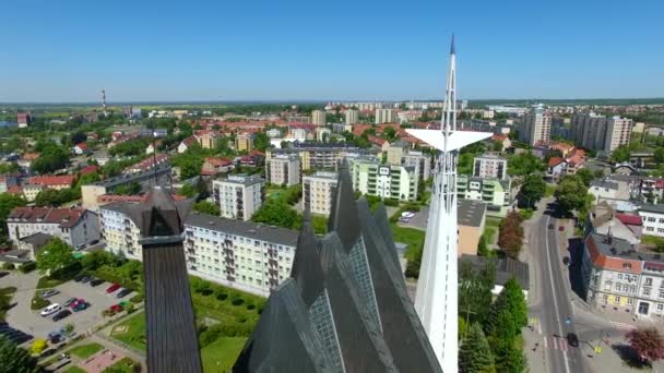 Chiesa della madre di Dio - regina di Polonia — Video Stock