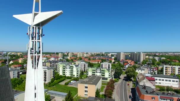 Церква Пресвятої Богородиці - Габсбург — стокове відео