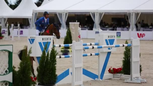 Competição CSIO Sopot 2017 — Vídeo de Stock