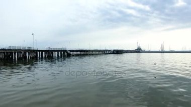 Ahşap iskele, Sopot