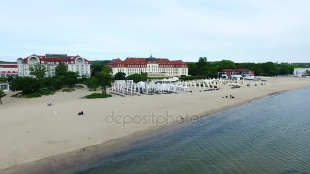 Grand Hotel em Sopot, Polônia — Vídeo de Stock