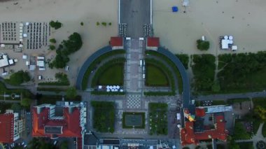 Cityscape Sopot, üstten görünüm