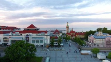 Cityscape Sopot, üstten görünüm
