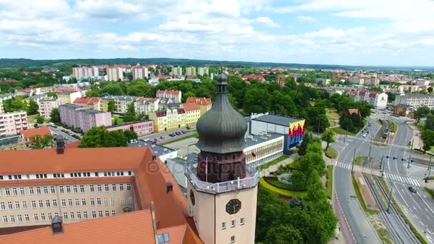 Úřadu vlády města Elblag — Stock video